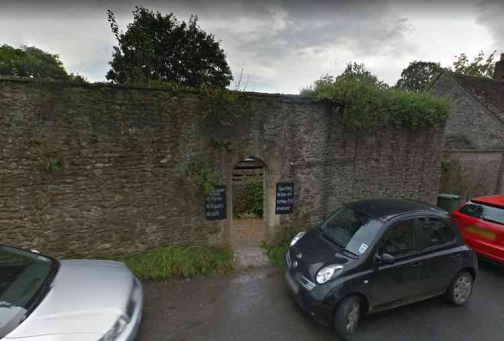 Mells Walled Garden - see today's events (Photo: Google Street View)