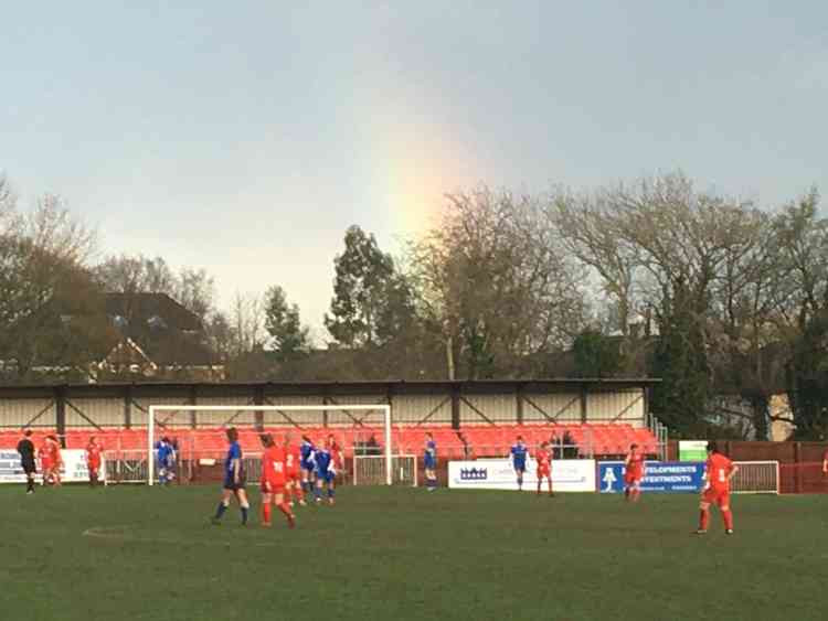 Luck - or judgement - either way it was a good scoreline for Frome Women this Sunday