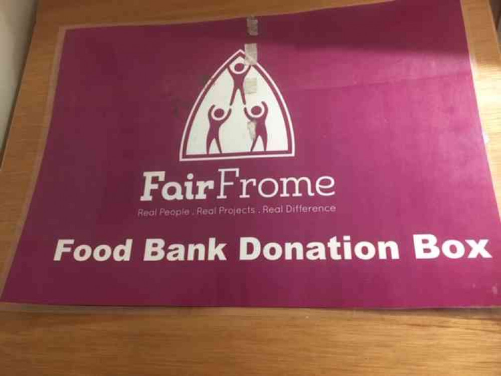 This is the Fair Frome collection point in the Co-op in the Westway Centre