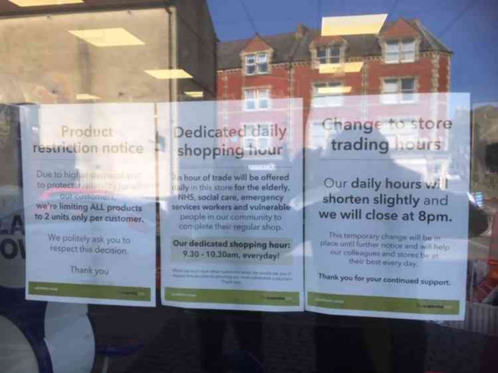 Lots of Frome shops have changed their opening times