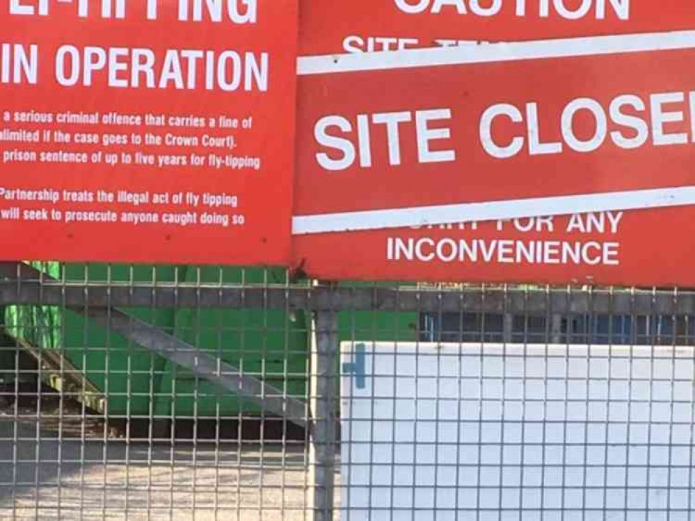 Frome recyling centre remains closed