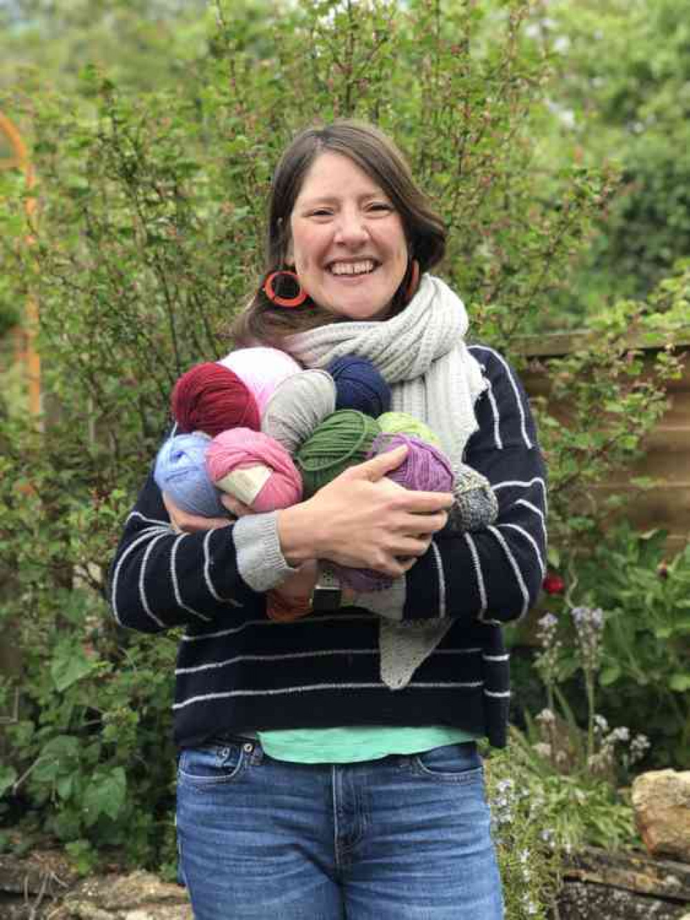 Nicky Jerrome from the Frome Yarn Collective