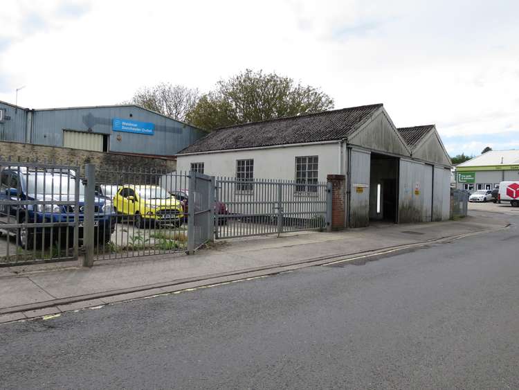 The former NHS building which is proposed for demolition to make way for a new car showroom