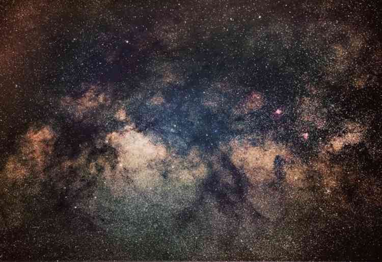 The Milky Way : Photo taken last week by a member of Beckington Astronomical Society
