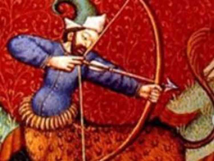 Sagittarius is the Centaur of mythology, the learned healer whose higher intelligence forms a bridge between Earth and Heaven. Also known as the Archer, Sagittarius is represented by the symbol of a bow and arrow