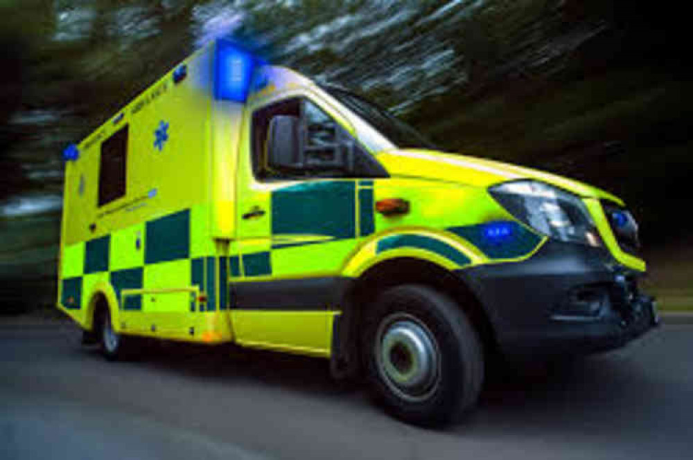 File of a South Western Ambulance Service vehicle