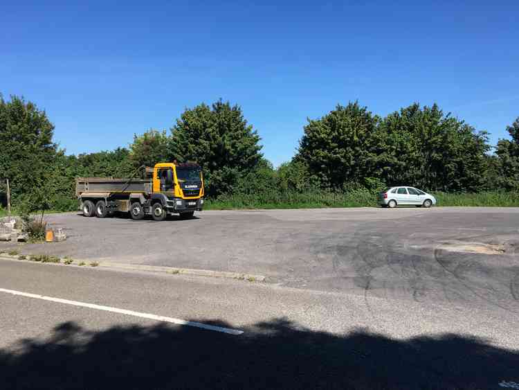 Nunney Catch Cafe And Service Area, Near The Development Site. CREDIT: Daniel Mumby. Free to use for all BBC wire