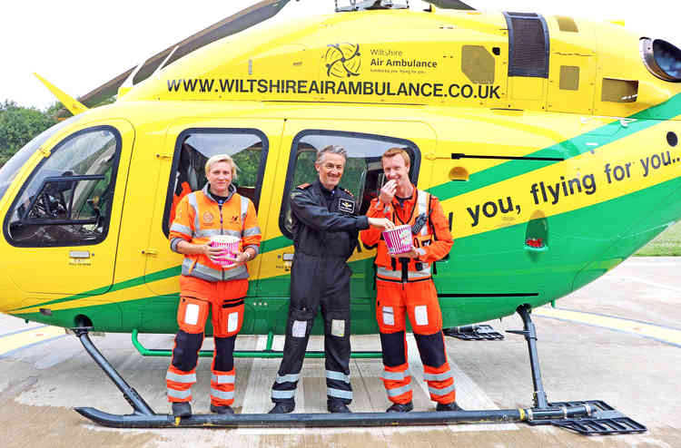 The cinema has given free tickets to Wiltshire Air Ambulance