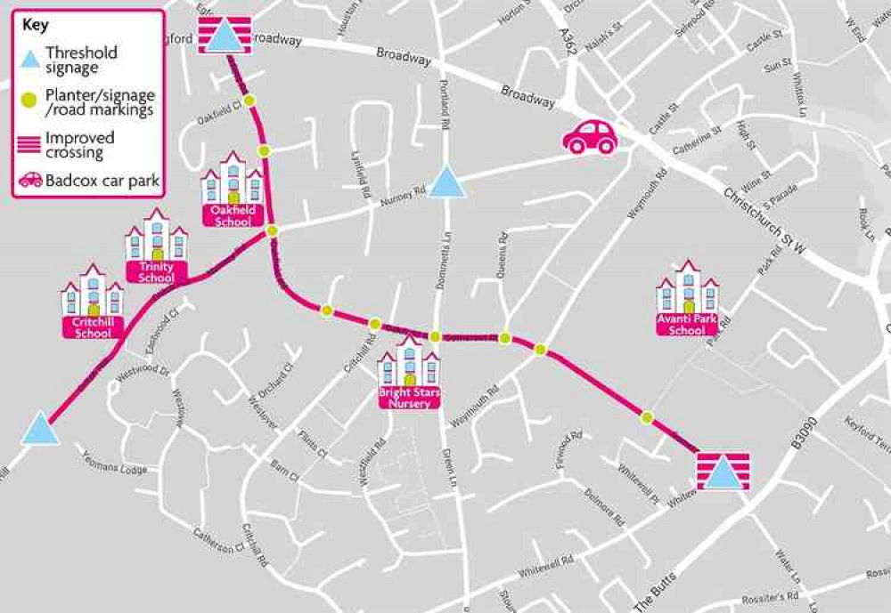 The plans from Frome Town Council