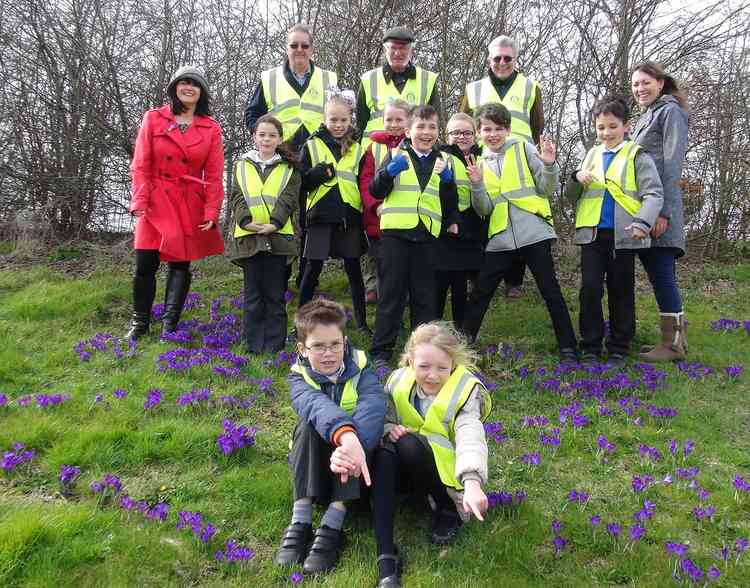 Frome Rotary clubs have done lots of work : But they have also had some help