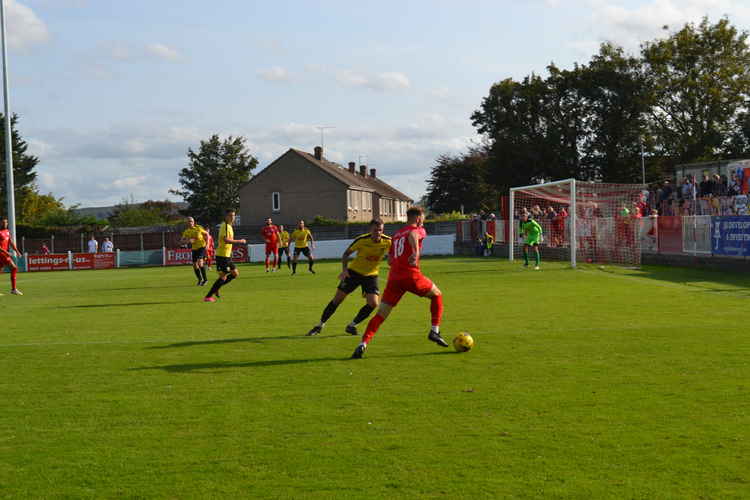 Frome were clearly in control for much of the match