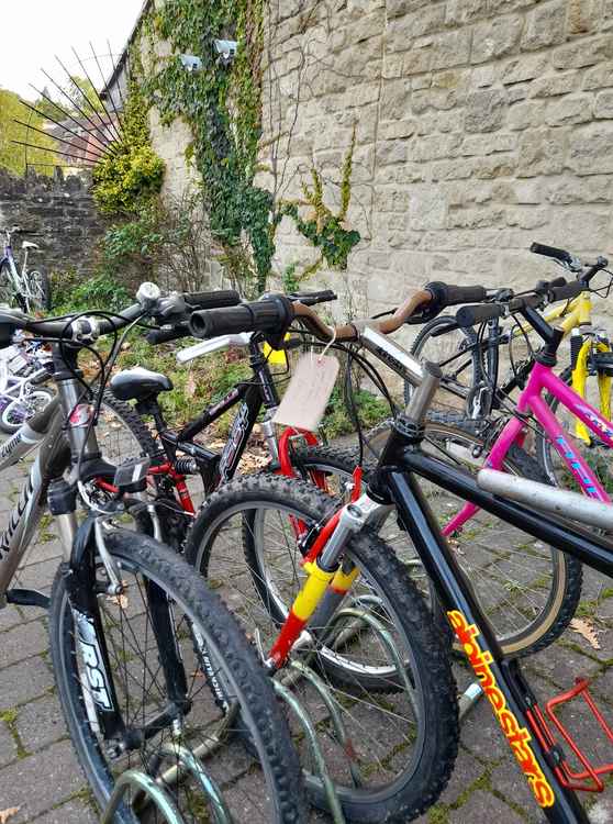 A huge array of bikes were up for sale