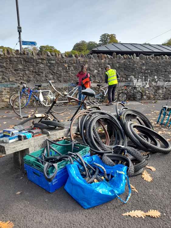 Any bikes left unsold will go into future jumbles