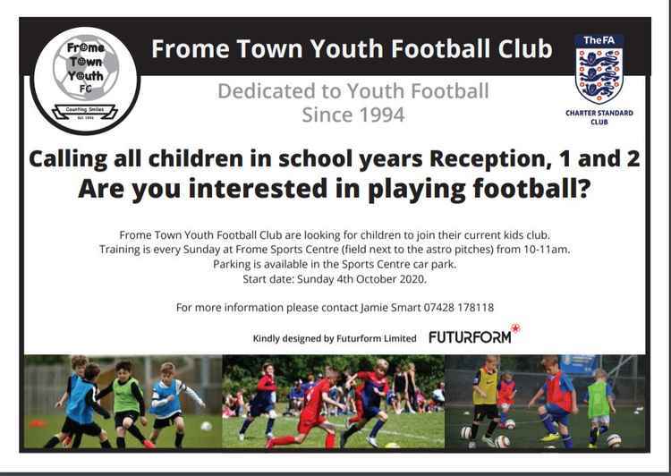 A call out to all the young footballers in Frome