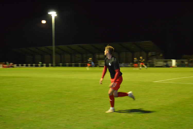 As The Robins warmed up they were looking in charge