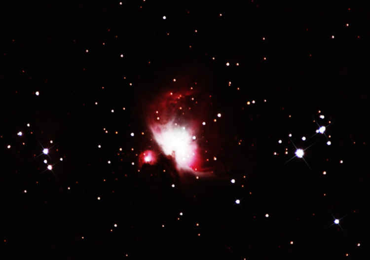 The Orien nebula in 2019 : Photo Sandy Whitton