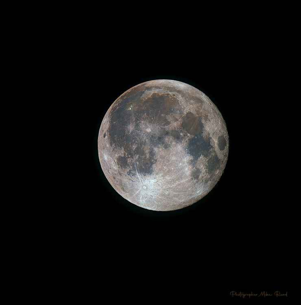 Thank you to Mike Read for this stunning photo of last night's full moon, known as a Beaver Moon. The name is given to the first full moon in November