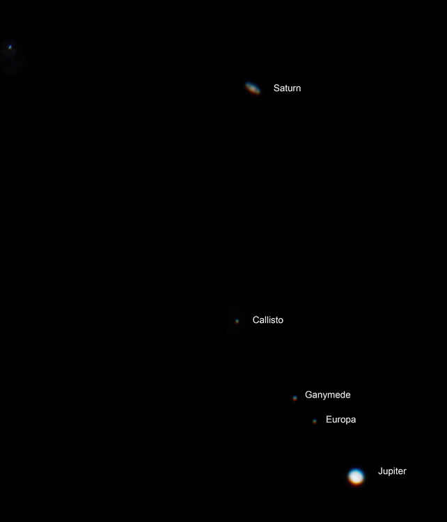 Saturn & Jupiter : Catch them if you can they are closer than they have for nearly 400 years