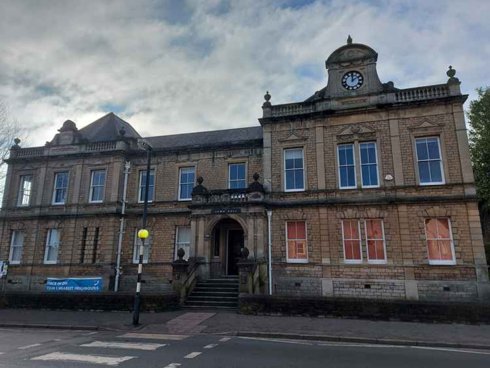 Frome Town Hall photograph January 10