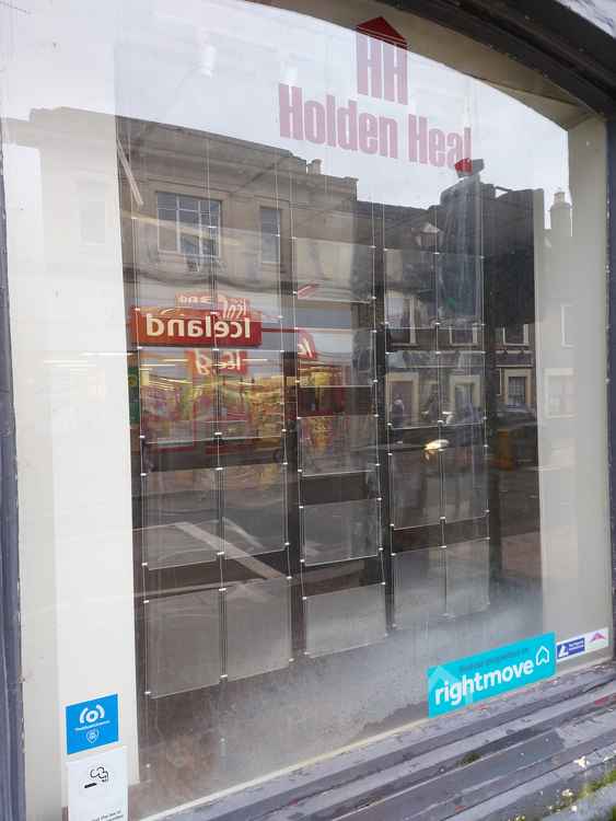 Holden Heal at 12 Market Place has also cleared the window