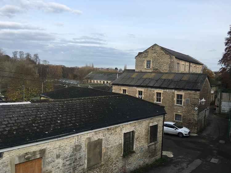 View Across The Saxonvale Site From Vicarage Street. CREDIT: Daniel Mumby. Free to use for all BBC wire partners.