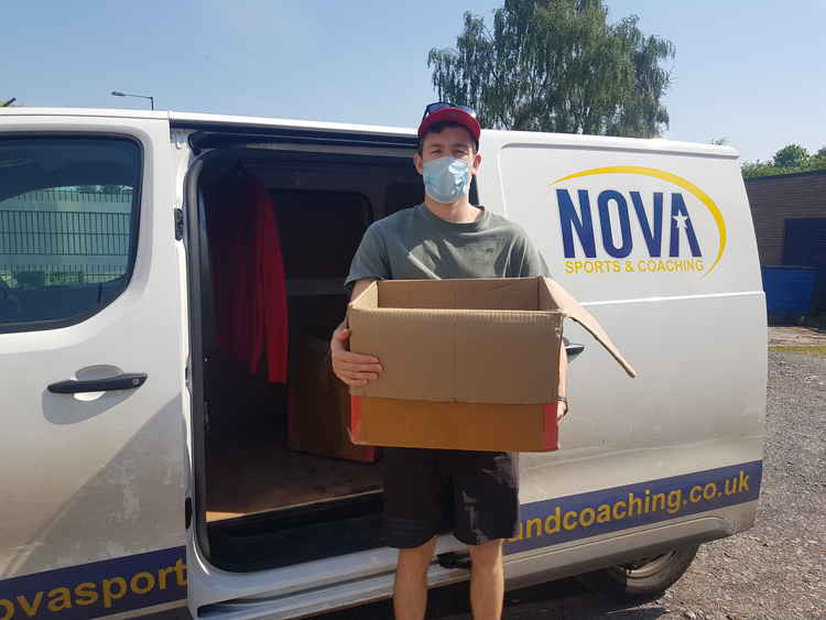 Nova Sports and Coaching used a grant from SCF to deliver free Sports Care Packages to Somerset families who have a disabled child, helping them to remain active while shielding.