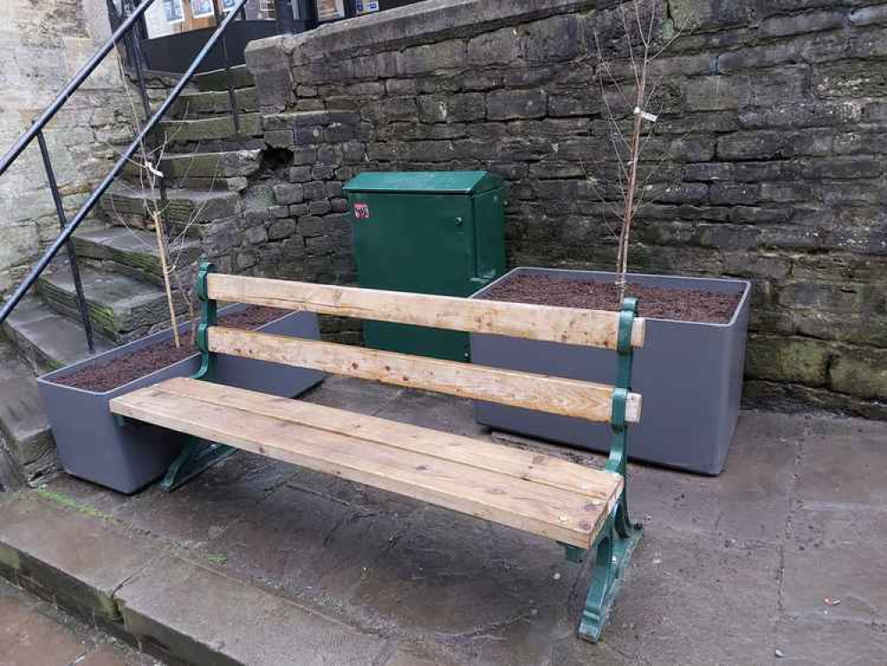 New planters on Catherine Hill have been welcomed