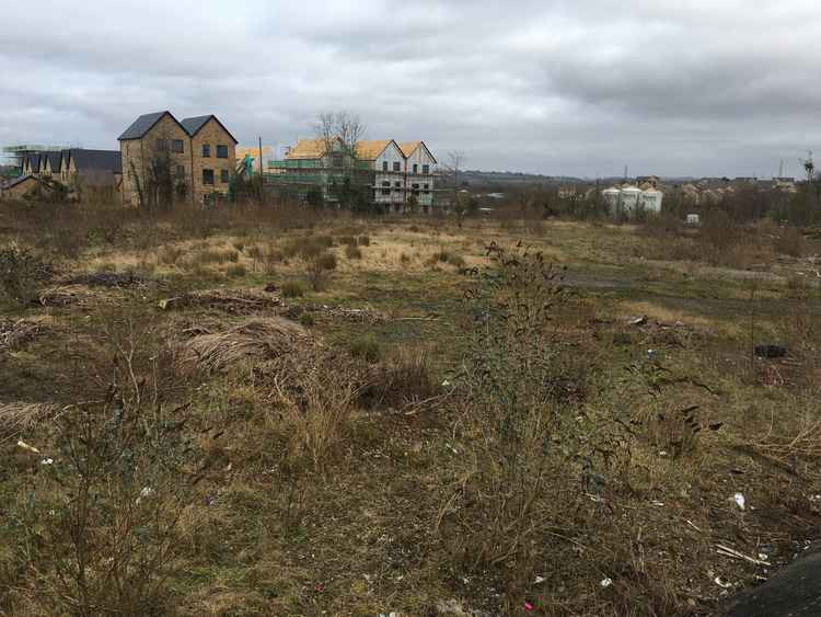 Proposed site of 25 homes on Adderwell Road in Frome (Photo: Daniel Mumby)