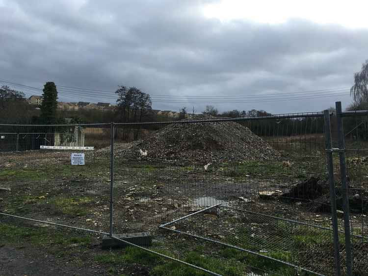Proposed site of new development near The Retreat in Frome (Photo: Daniel Mumby)