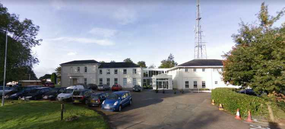 Devon And Somerset Fire And Rescue Service Hq In Clyst St George. CREDIT: Google Maps. Free for use for all BBC wire partners.