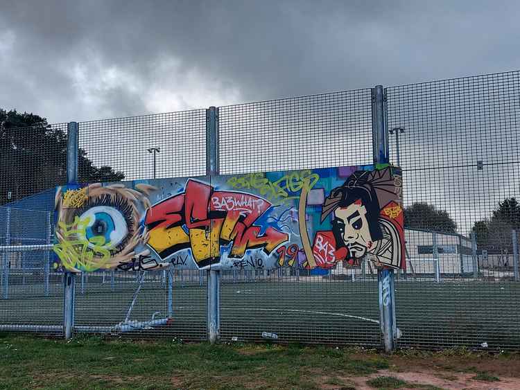 The skate park in Midsomer Norton is four times the size