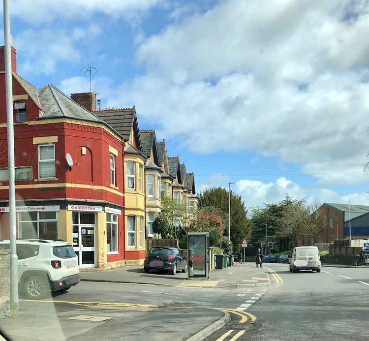 The phone opposite Frome station