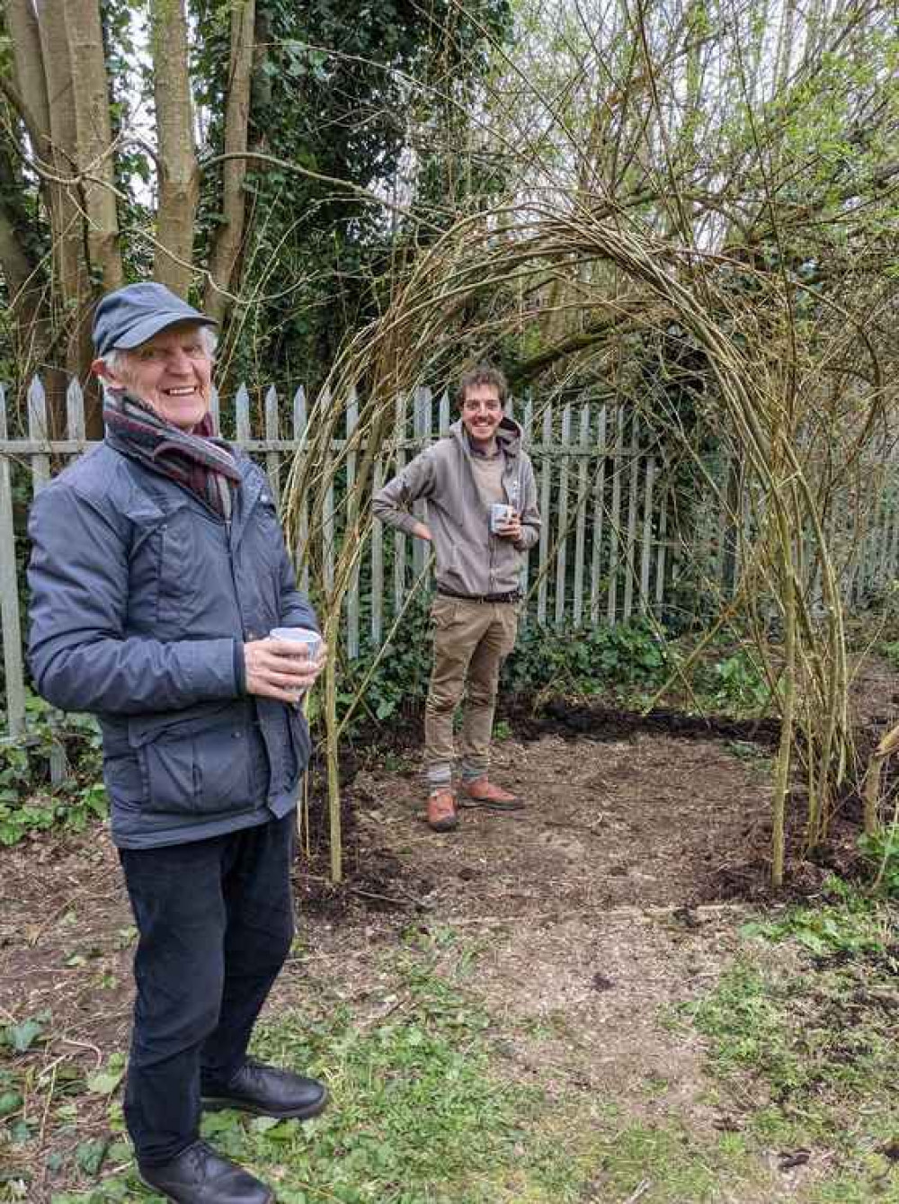 No one is too old to enjoy a bit of den making