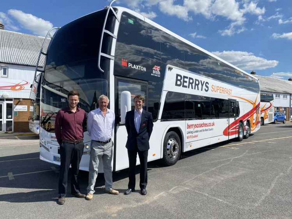 Berrys Coaches are a Somerset-based company serving the West Country