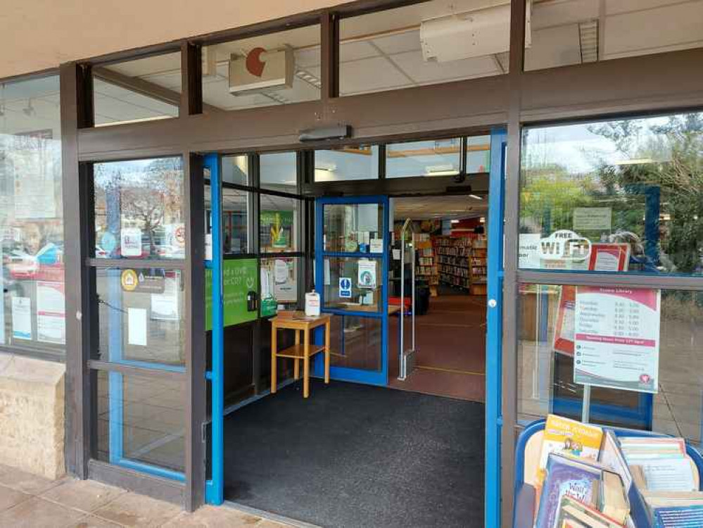 The Frome library opened its doors for browsing on April 12