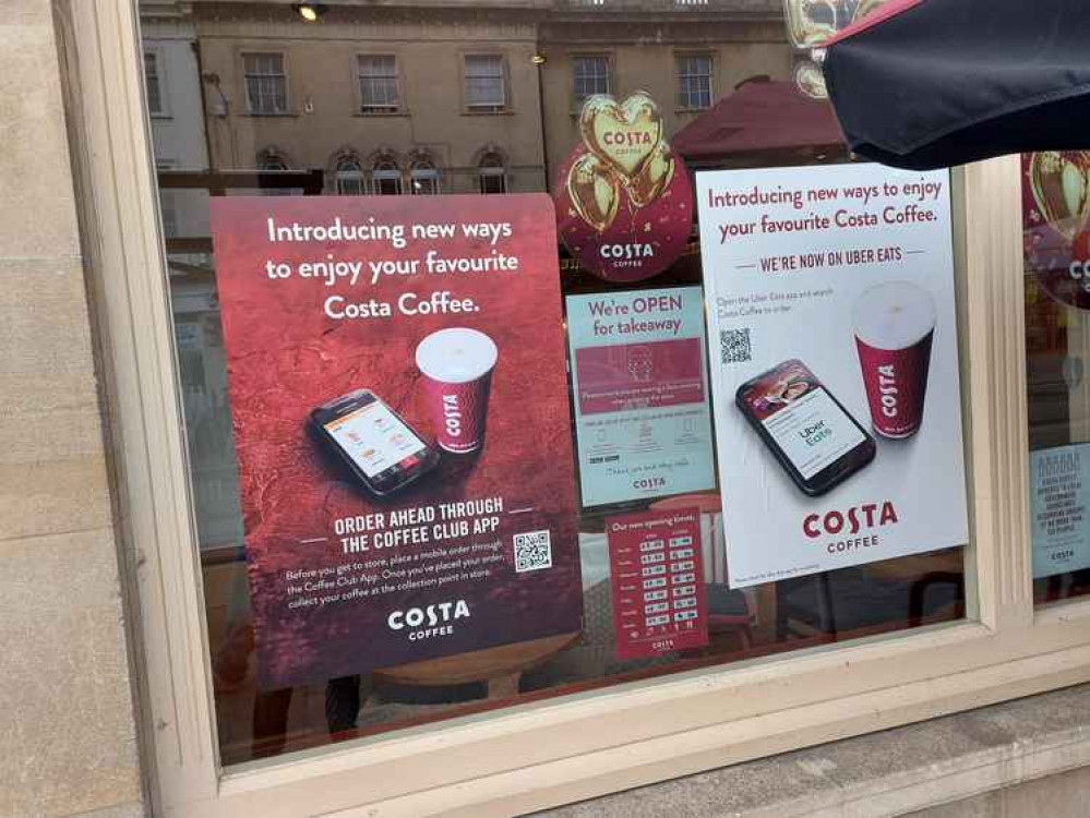 Costa in Frome April 14