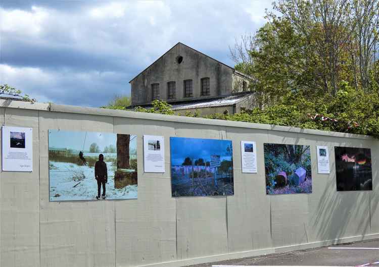 The area also displays poems from Mind in Somerset