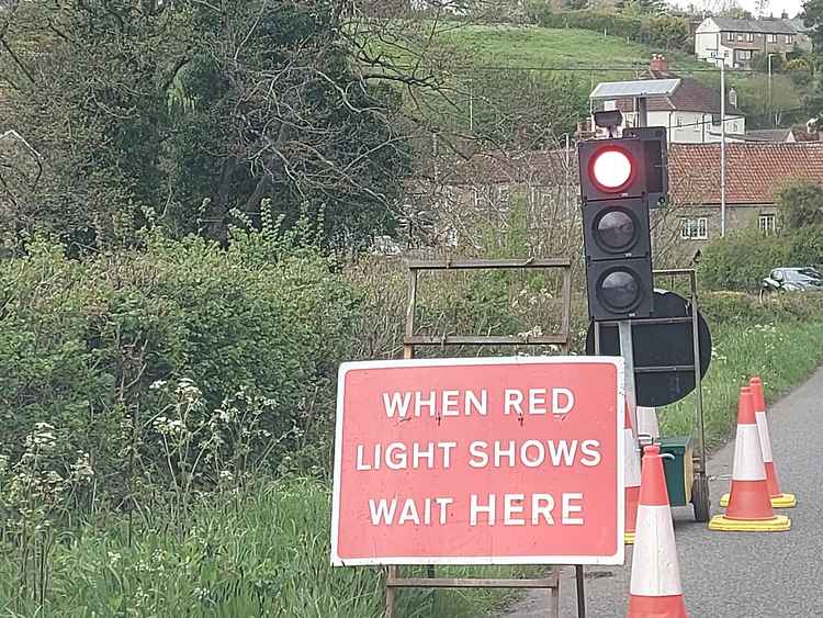 The A362 in Buckland Dinham