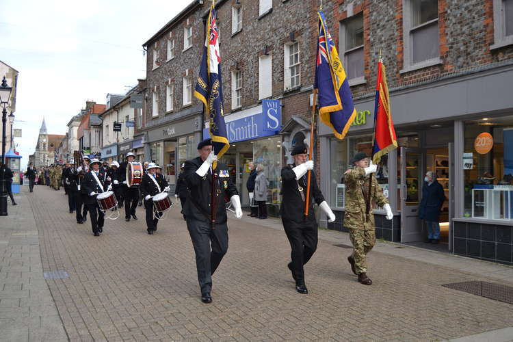 Dorchester Remembrance Sunday parade and service 2021