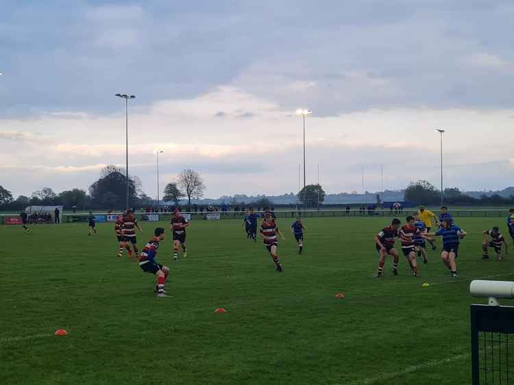 Stormy skies at Melksham