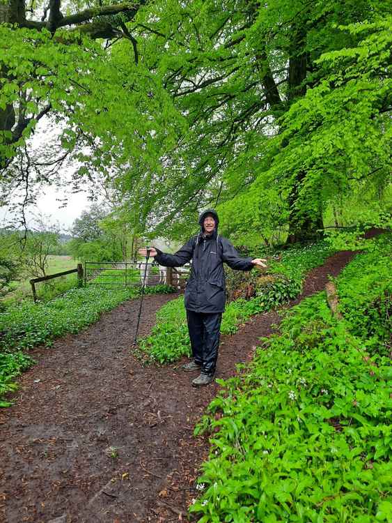 Rain - what rain ? Perfect downpour for Peter Bennett