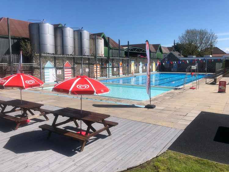 The outdoor pool has been closed since 2019