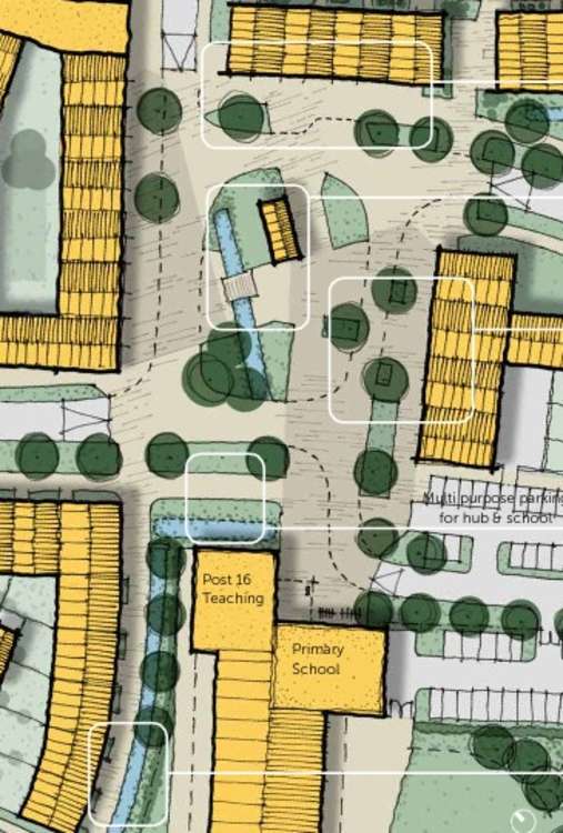 Artist'S Impression Of Housing Within The Selwood Garden Community In Frome. CREDIT: NVB Architects. Free to use for all BBC wire partners.