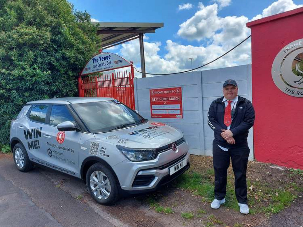 The draw for this car (photographed) was aimed at raising funds for the club