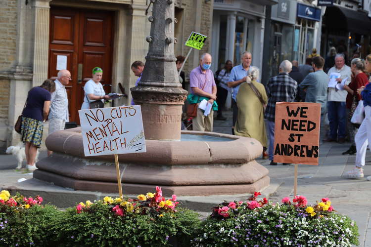 The demonstration was the eigthh one organised by the campaign group