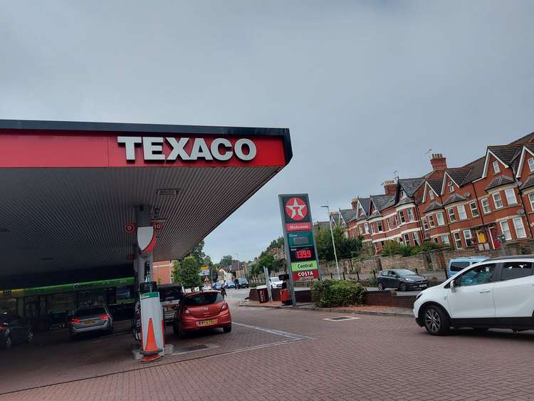 The Texaco at around 11:30 am today September 24