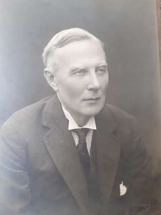 The first ever headmaster of what is now Frome College - a Mr Foster