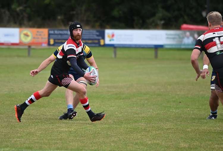 Saturday's Trowbridge RFC v Frome RFC fixture : Photo Simon Howell.