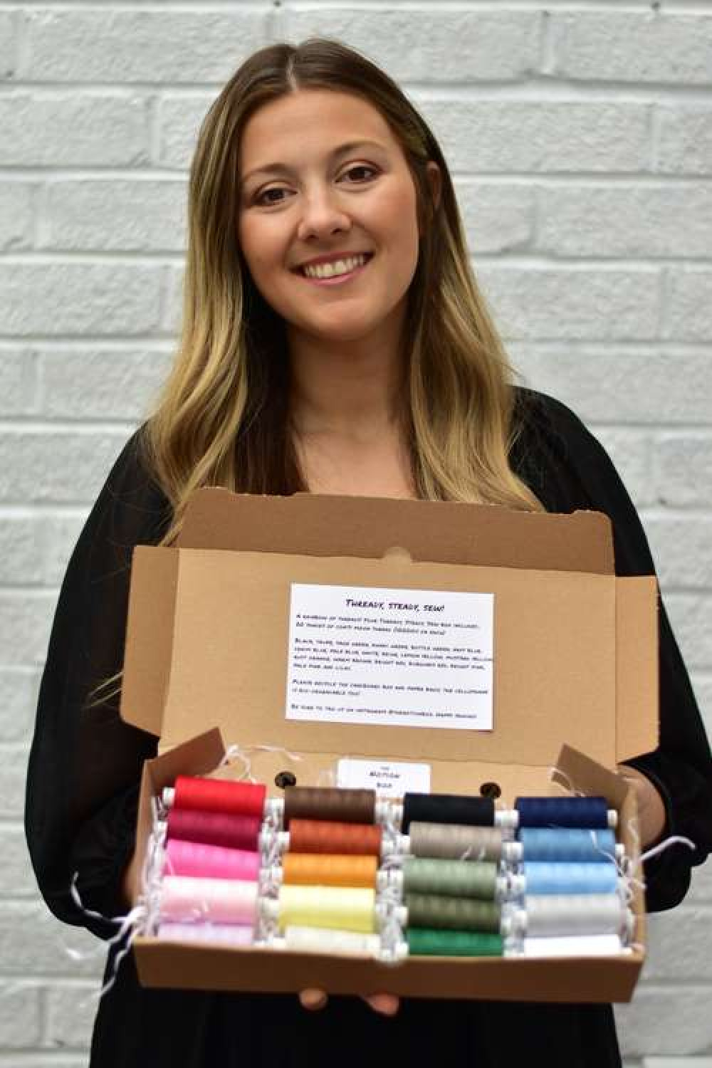 Gina received a £1,000 grant from Somerset Community Foundation for her online haberdashery business The Notion Box