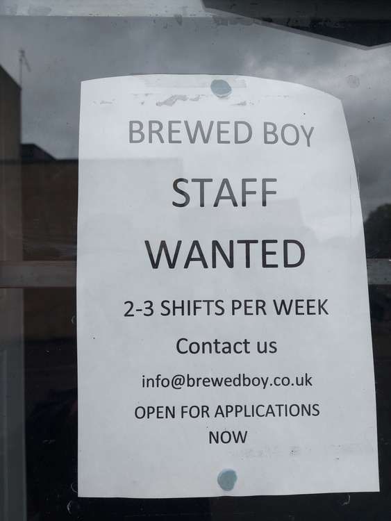 They need staff for two shifts here in Frome